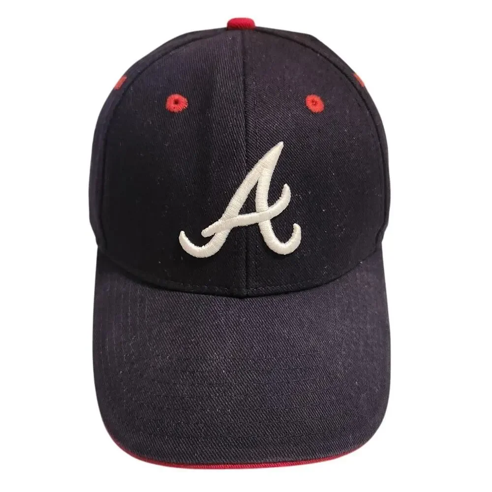Atlanta Braves Fan Favorite Adjustable Hook & Loop Youth Hat‎ Cap